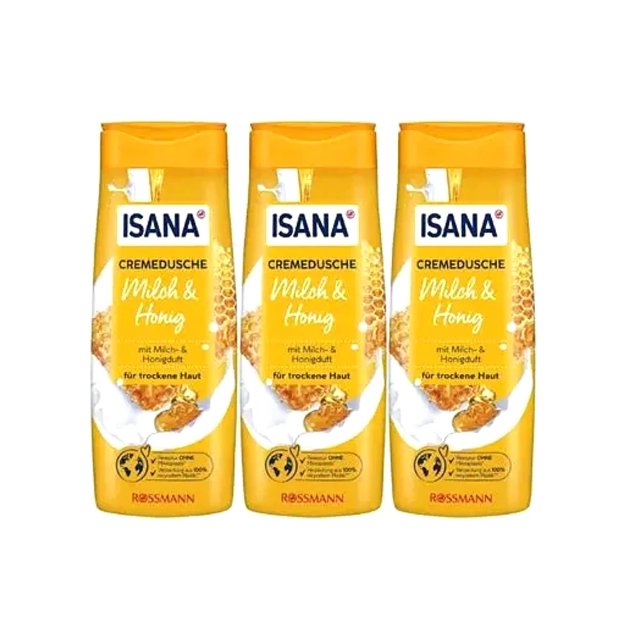 Isana cremeDusche milk & honey